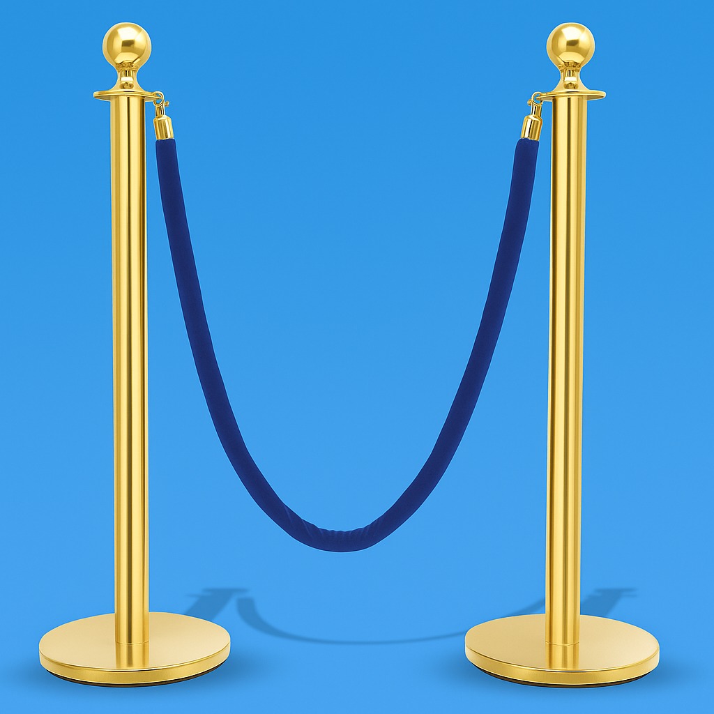 Rope Stand GOLD VIP