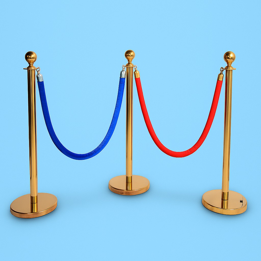 Rope Stand VIP (Beludru)