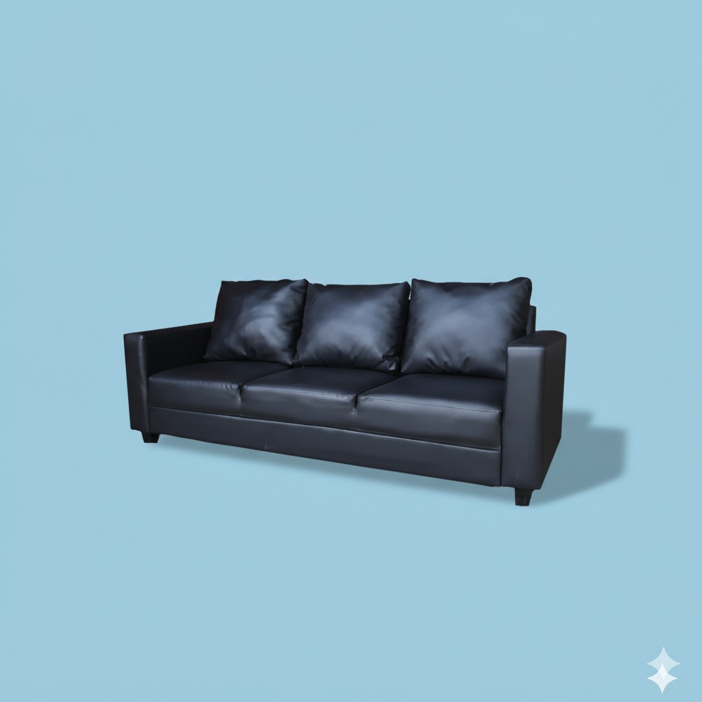 Sofa Triple Hitam
