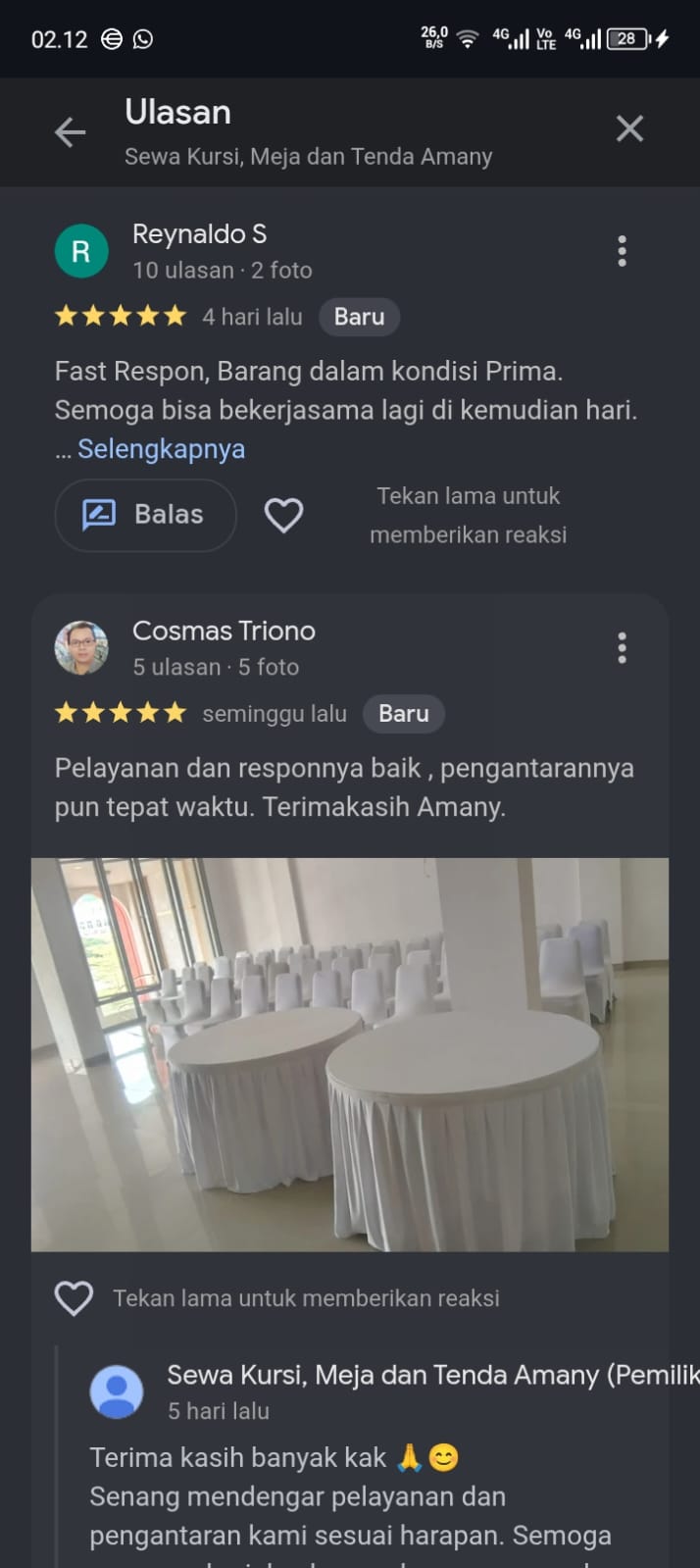 Testimoni Amany Production